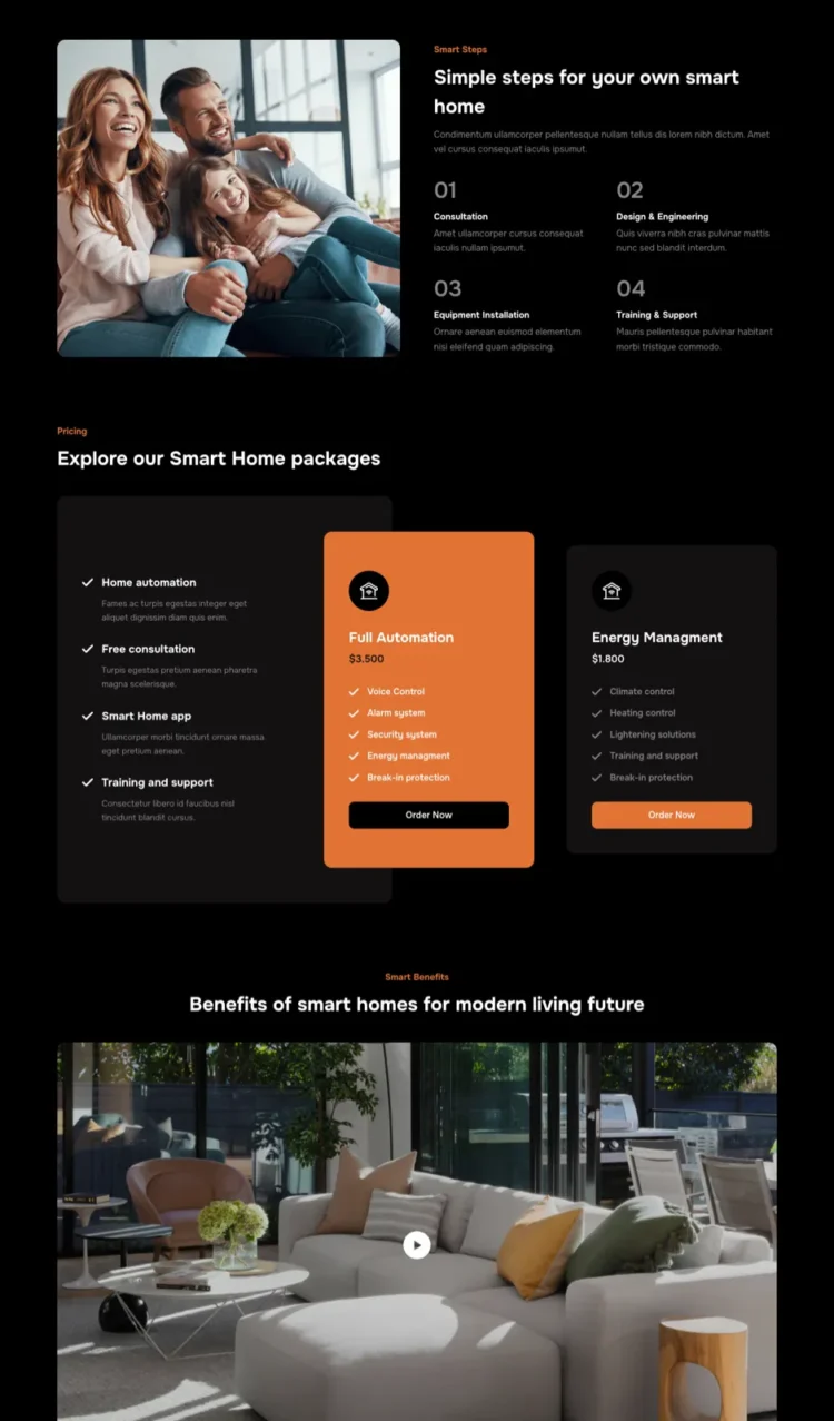 智能家居与物联网模板