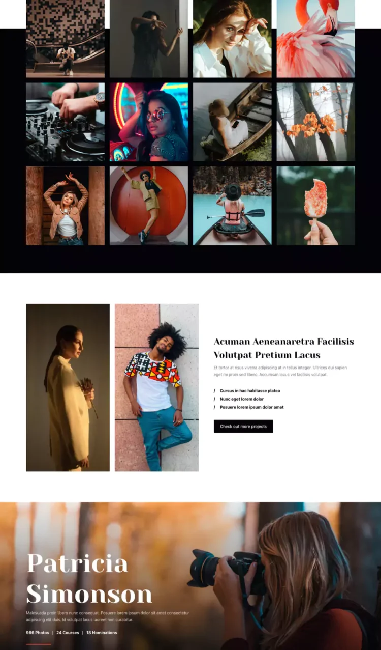 摄影与摄像模板