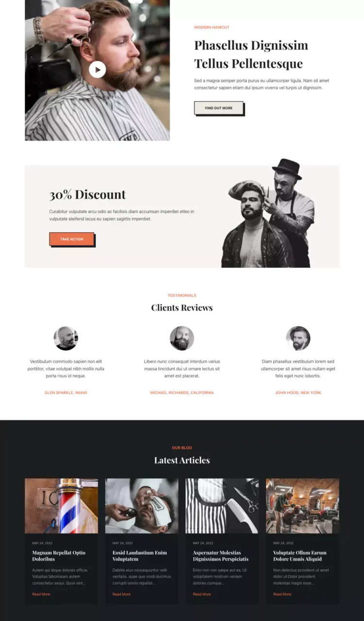 个护产品零售模板