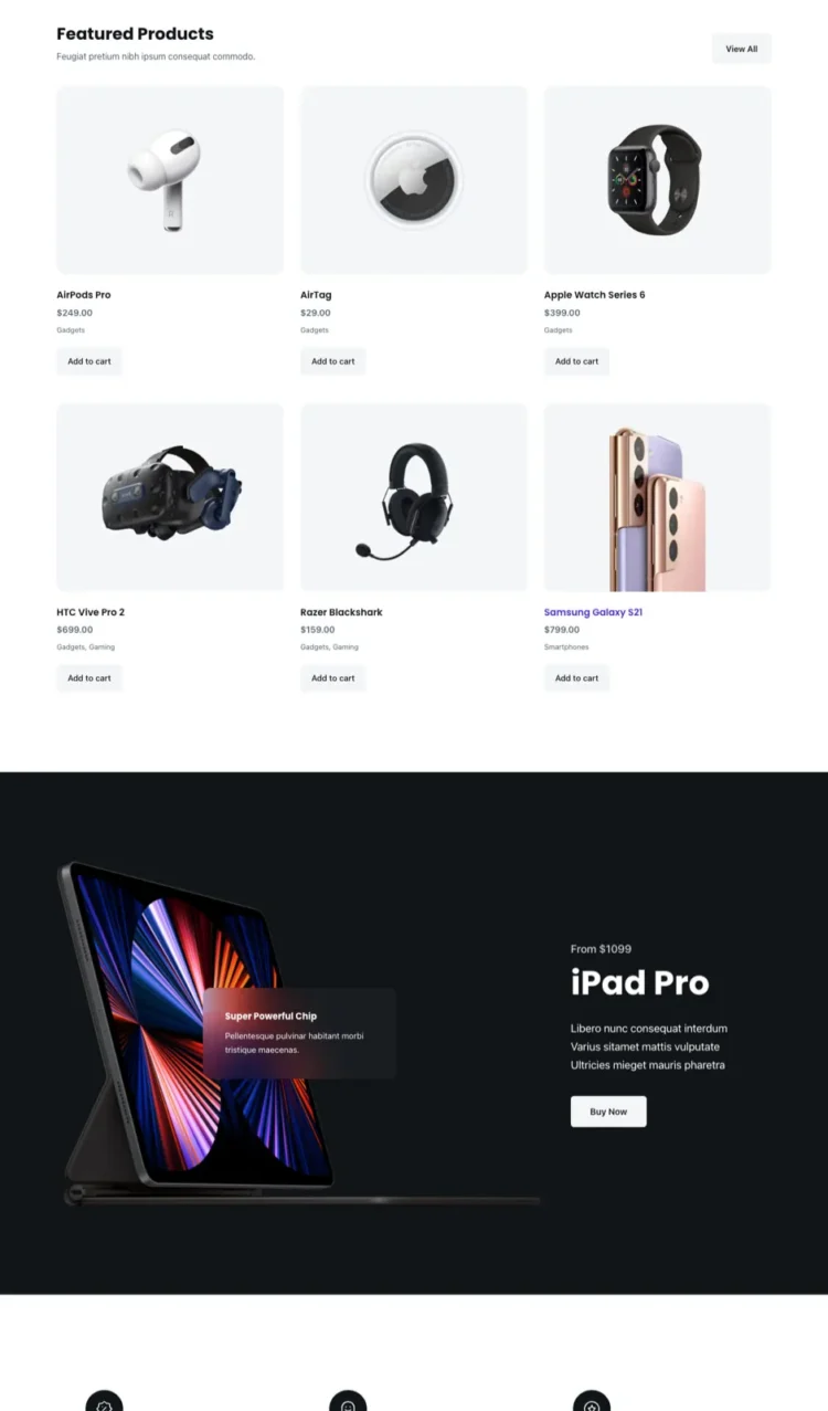 电脑硬件与外设模板