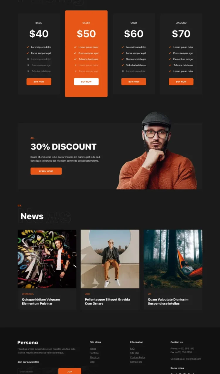 影视制作与动态媒体模板