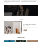 高端家居与装饰品零售模板