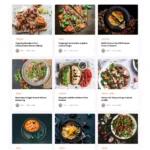 生活方式与健康饮食模板