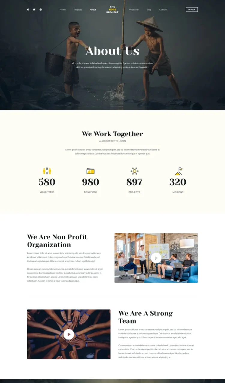 慈善基金会与公益组织模板