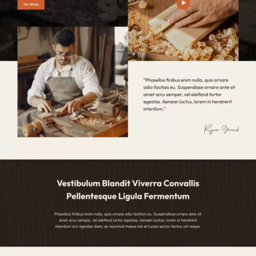 木工与家具制作模板