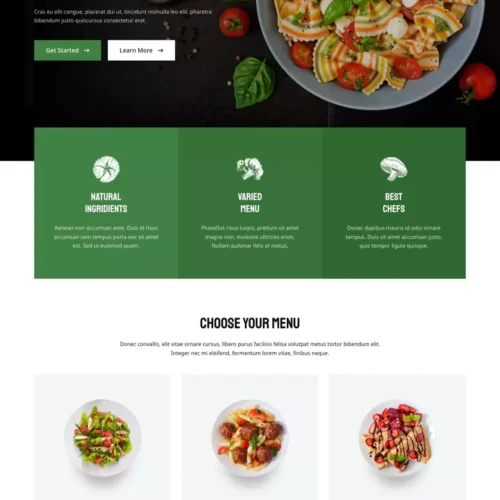 餐饮外卖与送餐服务模板