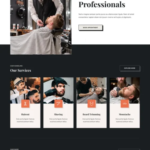 个护产品零售模板