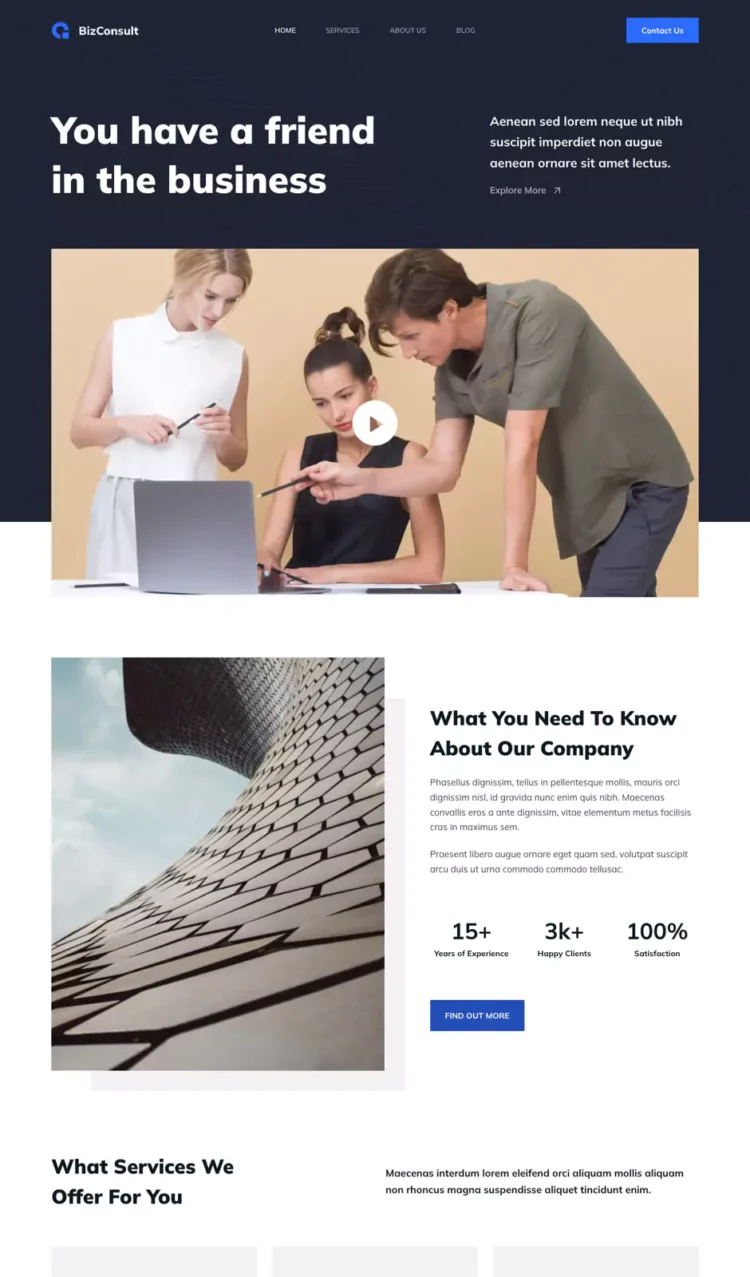 IT与技术服务模板