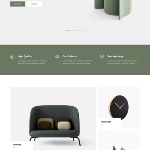 高端家具与家居模板