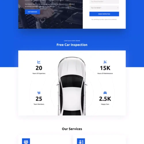 汽车零部件模板