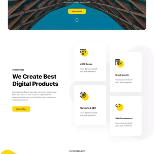 网站设计与开发模板