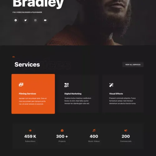 影视制作与动态媒体模板