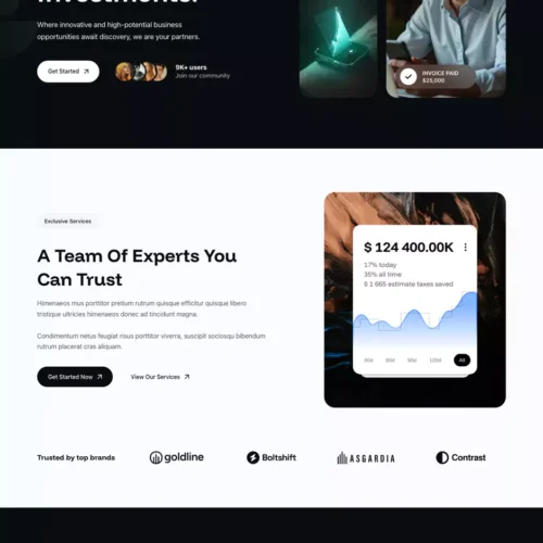 投资与金融模板